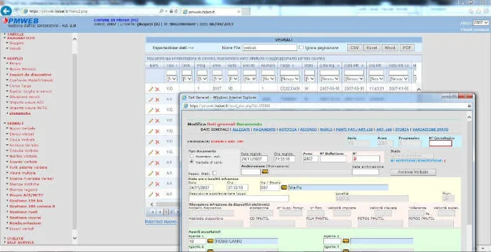 Software per la Polizia Locale